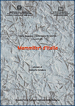 Immagine-copertina della pubblicazione 'Quaderni di Conservazione della Natura n. 14 - Mammiferi d'Italia