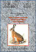 Immagine-copertina della pubblicazione 'Quaderni di Conservazione della Natura n. 9 - Piano d'azione nazionale per la Lepre italica (Lepus corsicanus)