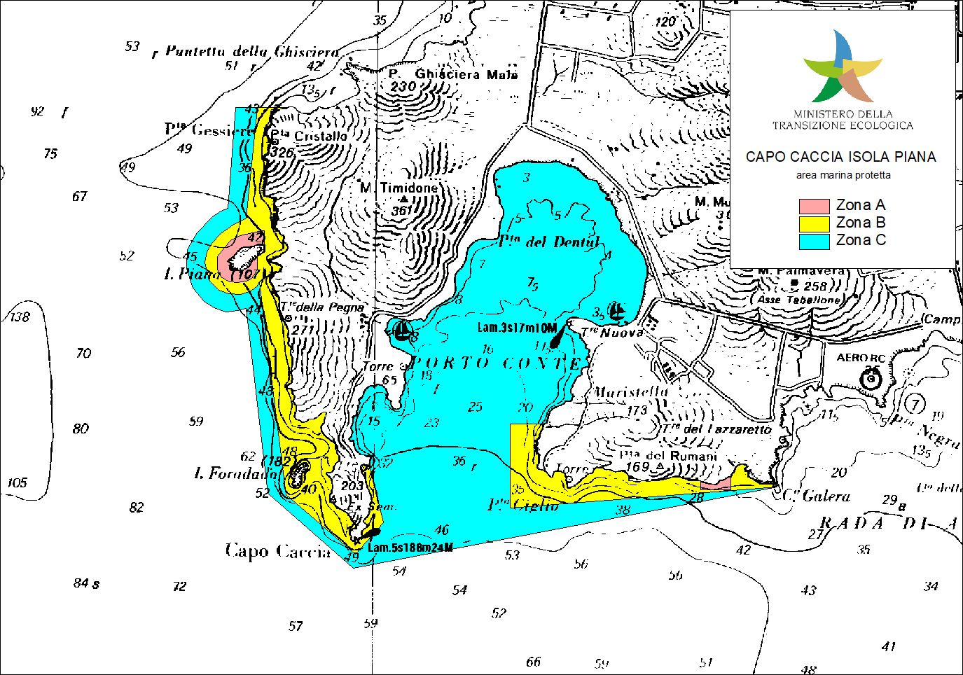 Area marina protetta - Capo Caccia Isola Piana