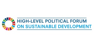 Banner High-Level Political Forum delle Nazioni Unite - 10/19 luglio 2023